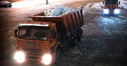 Погрузка и вывоз снега