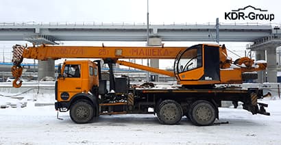 Аренда автокрана КАМАЗ КС 55727-1-11