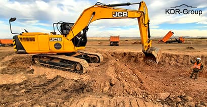 Рытье котлована