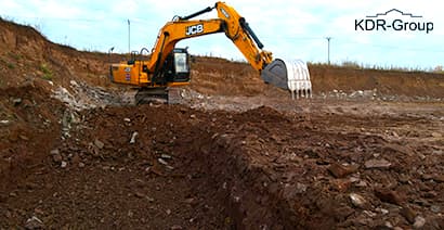 Разработка котлованов и траншей