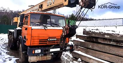 Аренда автокрана КАМАЗ КС 55713-1