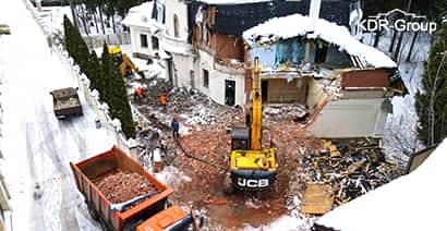 Снос зданий и сооружений