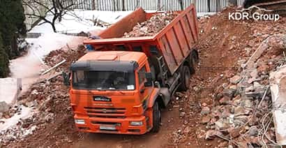 Вывоз строительного мусора в Московской области