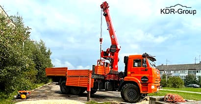 Аренда манипулятора КАМАЗ