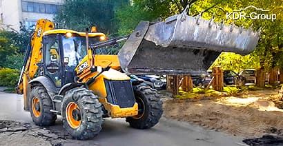Аренда экскаватора погрузчика JCB 3CX SUPER