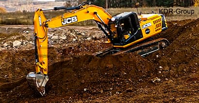 Аренда гусеничного экскаватора в Раменском JCB 205 NLC