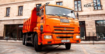 Аренда самосвала в Раменском 15т КАМАЗ 65115-42