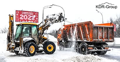 Уборка снега в Москве