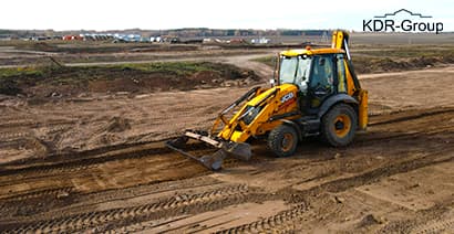 Механизированная разработка грунта