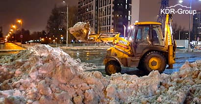 Уборка снега в Одинцово