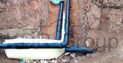 Прокладка наружных инженерных сетей