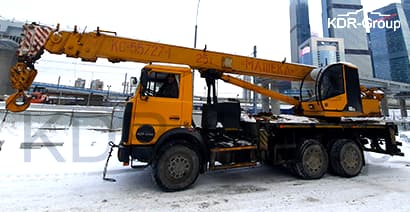 Аренда автокрана в Раменском 25т КАМАЗ КС 55727-1-11