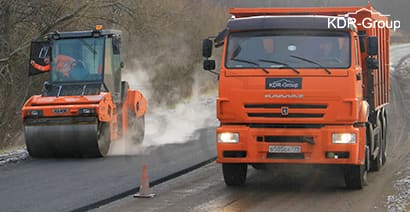 Укладка асфальта