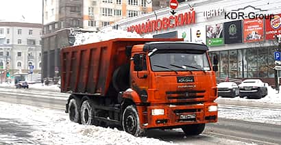 Вывоз снега в Москве