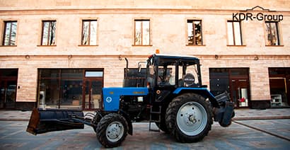 Аренда погрузочно-уборочная машина МТЗ 4853