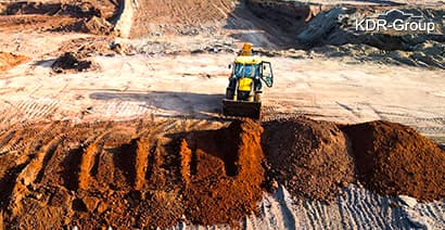 Механизированная разработка грунта