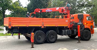 Аренда манипулятора КАМАЗ с люлькой