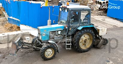 Аренда погрузочно-уборочной машины в Раменском МТЗ 4853