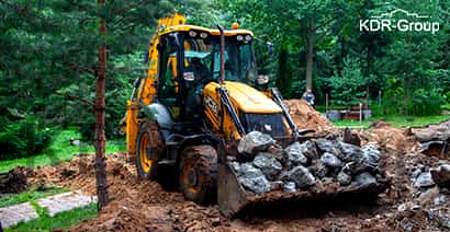 Вывоз замусоренного грунта