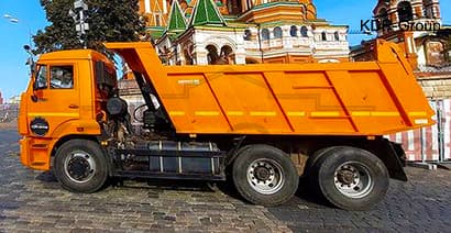 Аренда самосвала КАМАЗ 65115-42
