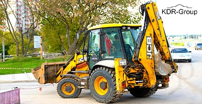 Аренда экскаватора погрузчика JCB 3CX