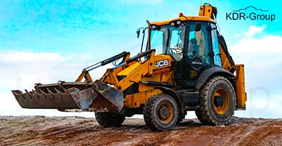 Аренда экскаватора погрузчика JCB 3CX