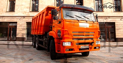 Аренда самосвала в Раменском 20т КАМАЗ 6520-53