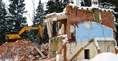 Демонтаж дома