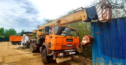 Аренда автокрана КАМАЗ КС 55713-1