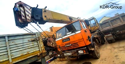 Аренда автокрана КАМАЗ КС 55713-1