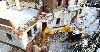 Демонтаж кирпичных домов