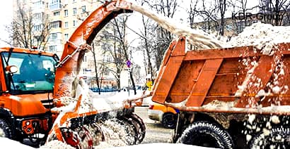 Механизированная уборка снега